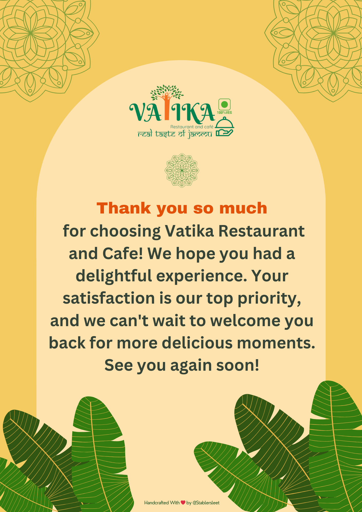 Vatika Restaurant Menu - Page 9